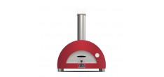 Moderno Four à Pizza Bois 1 Pizza Rouge 60x40 cm