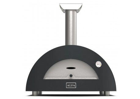 Moderno Four à Pizza Bois 2 Pizze Gris 70x50 cm  - Alfa Pizza