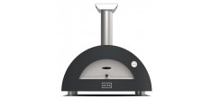 Moderno Four à Pizza Bois 2 Pizze Gris 70x50 cm 