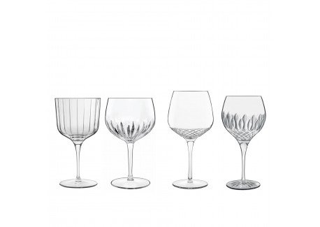 Verres Gin Tonic Set Mixte (4 pcs)  - Luigi Bormioli