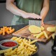 Riffl Coupe Frites / Légumes Lame Ondulée en Inox 9,5 cm - Gefu