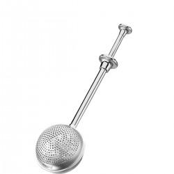 T-Ball Infuseur Boule à Thé Inox avec Piston 17,5cm - Gefu T-Ball Infuseur Boule à Thé Inox avec Piston 17,5cm - Gefu