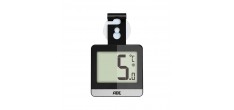 Digitale Koelkast- en Vriezerthermometer Zwart 9,5 x 6 cm