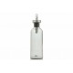 AromaPour Bouteille en Verre Gris Huile ou Vinaigre Bec Verseur Inox 500 ml - Ad Hoc