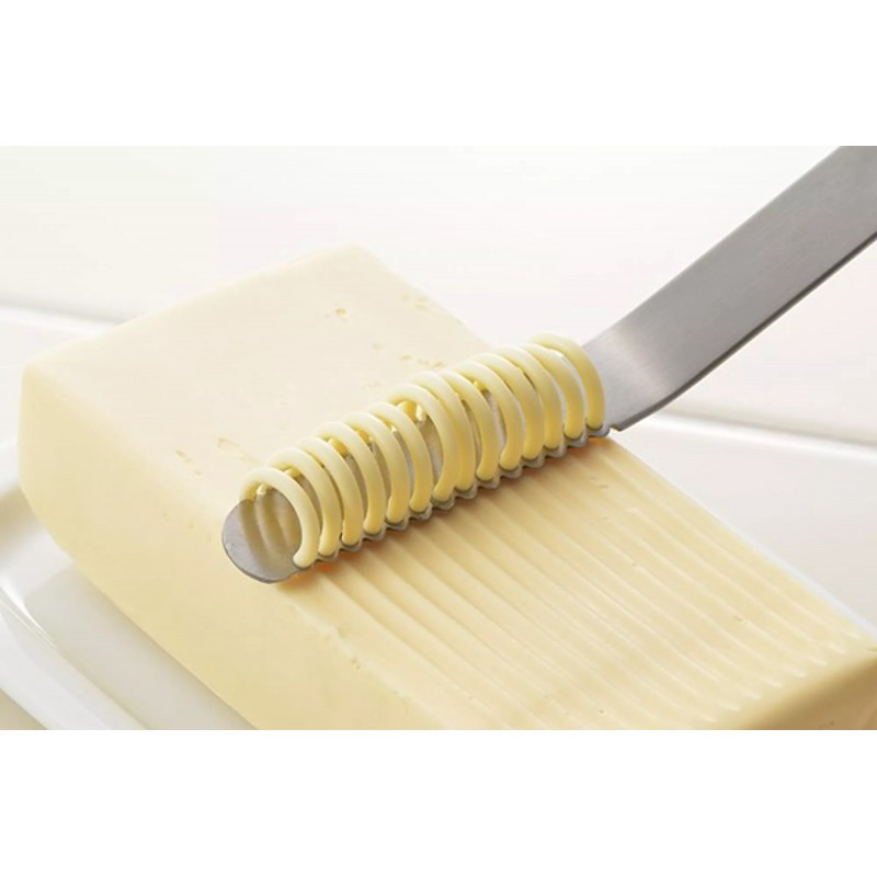 EatoCo Nulu Couteau Tartineur à Beurre Inox 15 cm - Yoshikawa