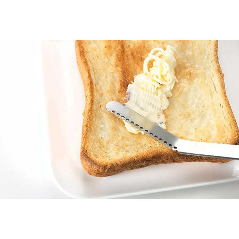 EatoCo Nulu Couteau Tartineur à Beurre Inox 15 cm - Yoshikawa