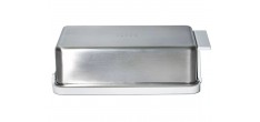 EatoCo Nulu Rechthoekige botervloot van RVS 9x16 cm (250 g Boter)