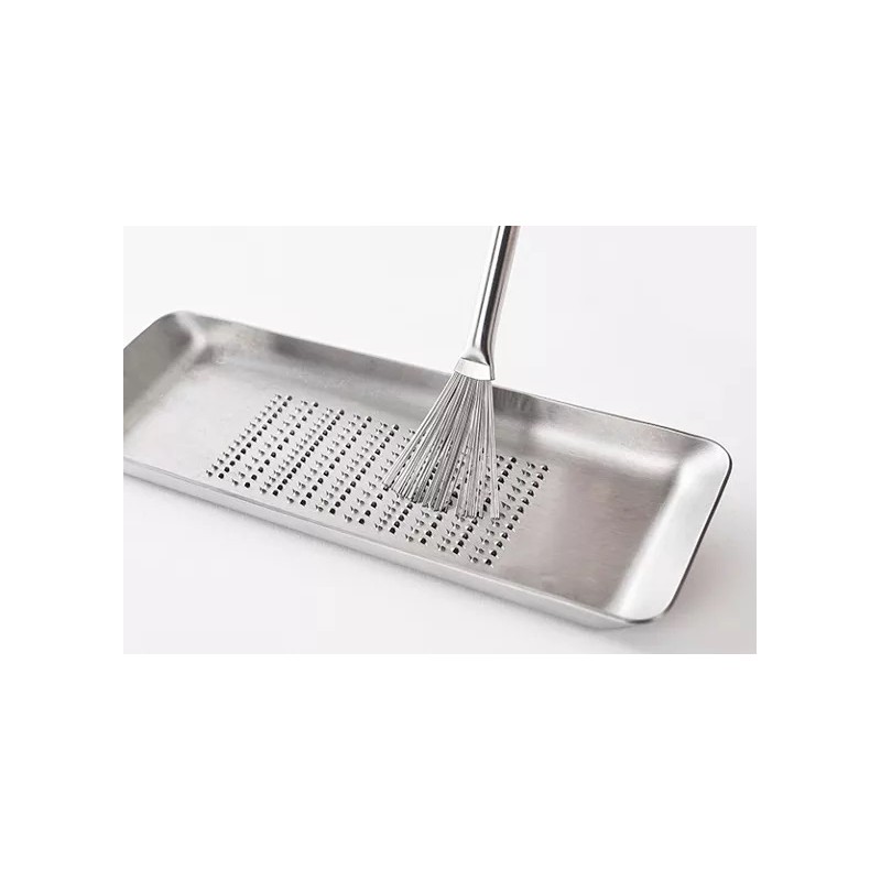 EatoCo Hake Brosse Nettoyage pour Râpe Japonaise Inox 14 cm - Yoshikawa