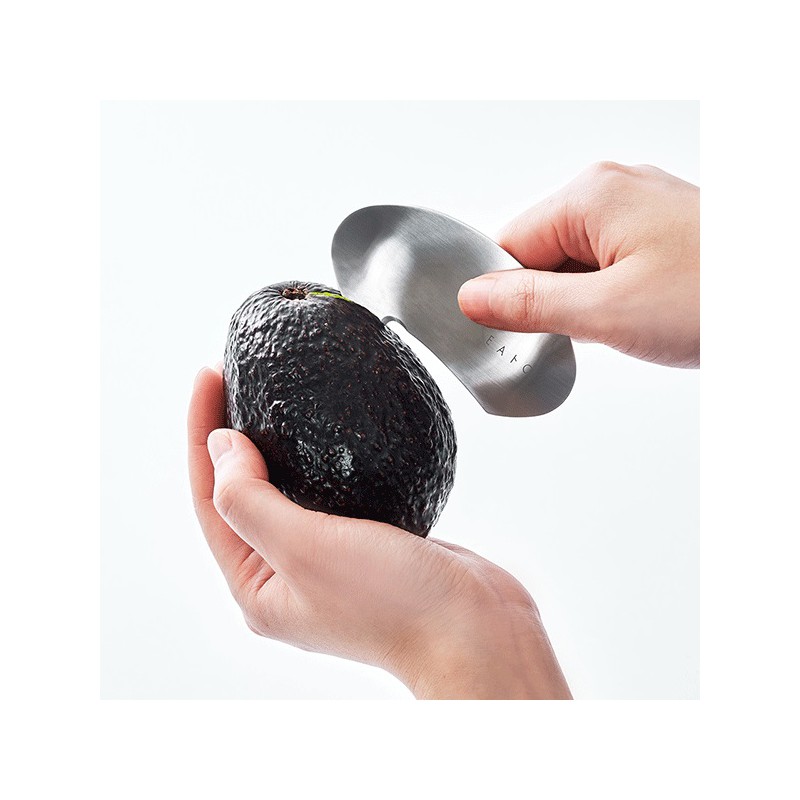 EatoCo Muku Eplucheur Coupe Avocat Inox - Yoshikawa