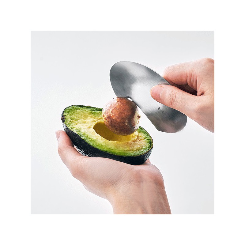 EatoCo Muku Eplucheur Coupe Avocat Inox - Yoshikawa