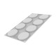 Kit 2 Moules en Silicone Macaron 110 65 mm 8x110 ml - Silikomart Professional