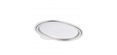 Aikata Couvercle Inox pour Marmite à Tempura et à Frire 20 x 16 cm 