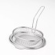 Aikata Couvercle Inox pour Marmite à Tempura et à Frire 20 x 16 cm - Yoshikawa