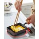 Cook Pal Tamagoyaki Poele Rectangulaire à Omelette Japonaise M 18x13 cm - Yoshikawa