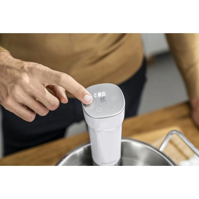 Enfinigy Thermoplongeur pour Cuisson Sous-Vide 20 L Blanc - Zwilling