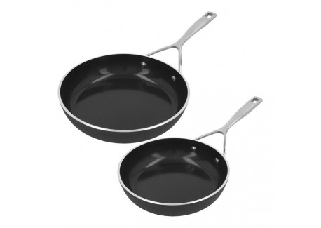 Alu Pro 5 Ceraforce Set van 2 keramik antiaanbakpannen 20 en 24 cm - Demeyere