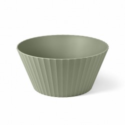 Paestum Nettuno Saladier Large 25x12 cm Vert Thym  - Blim Plus Paestum Nettuno Saladier Large 25x12 cm Vert Thym  - Blim Plus