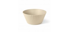 Paestum Nettuno Saladier Large 25x12 cm Beige Sable 