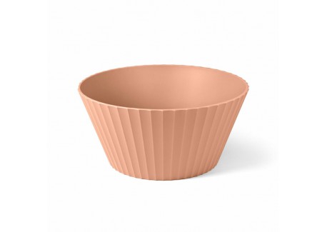 Paestum Nettuno Saladier Large 25x12 cm Rose Terracotta  - Blim Plus