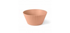 Paestum Nettuno Saladier Large 25x12 cm Rose Terracotta 