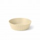 Paestum Hera Medium Saladekom 20x6 cm Zandbeige - Blim Plus