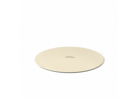 Paestum Coperchio Large Deksel saladekom 25 cm Zandbeige - Blim Plus
