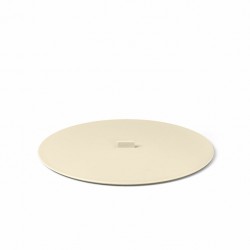 Paestum Coperchio Large Deksel saladekom 25 cm Zandbeige