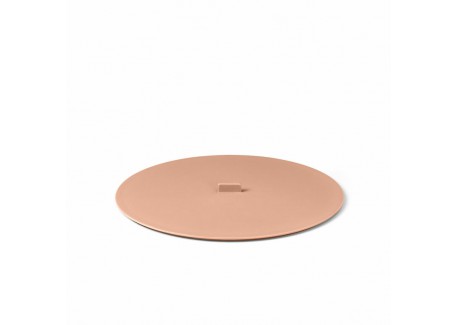Paestum Coperchio Couvercle pour Saladier Large 25 cm Rose Terracotta - Blim Plus