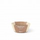 Paestum Hera Small Saladekom 15x6 cm Zandbeige - Blim Plus