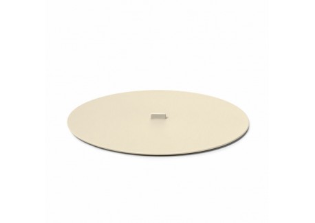 Paestum Coperchio XLarge Deksel saladekom 30 cm Zandbeige - Blim Plus