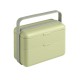 Bauletto Lunch Box Rectangulaire avec Poignée 21x18 cm Vert Thym Clair  - Blim Plus