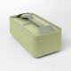 Bauletto Rechthoekige lunchbox met handvat 21x18 cm licht tijmgroen - Blim Plus
