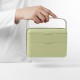 Bauletto Lunch Box Rectangulaire avec Poignée 21x18 cm Vert Thym Clair  - Blim Plus