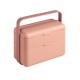 Bauletto Rechthoekige lunchbox met handvat 21x18 cm roze Famingo - Blim Plus