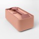 Bauletto Lunch Box Rectangulaire avec Poignée 21x18 cm Rose Flamingo  - Blim Plus