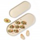 Paestum Minerva Serveerblad met Randen Medium 37x15 cm Zandbeige - Blim Plus