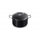 Essentiel Casserole Faitout Antiadhésif Céramique 24 cm 6L Couvercle Verre - Le Creuset