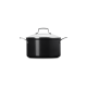 Essentiel Casserole Faitout Antiadhésif Céramique 24 cm 6L Couvercle Verre  - Le Creuset
