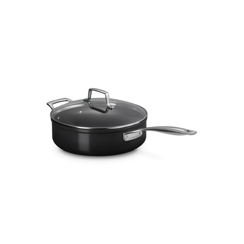 Essentiel Sauteuse Antiadhésive Céramique 26 cm 4 L Couvercle Verre - Le Creuset