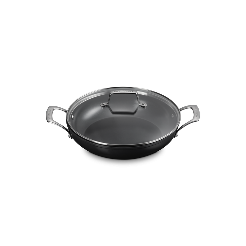 Essentiel Sauteuse Provençale Antiadhésive Céramique 28 cm 3,2L Couvercle - Le Creuset