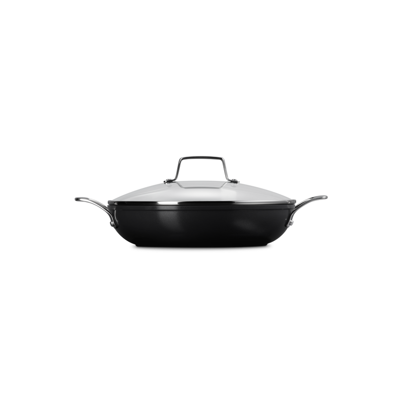 Essentiel Sauteuse Provençale Antiadhésive Céramique 28 cm 3,2L Couvercle - Le Creuset