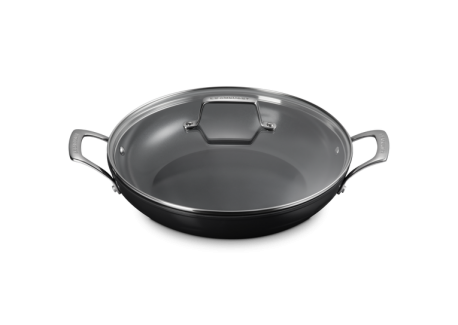 Essentiel Sauteuse Provençale Antiadhésive Céramique 30 cm 3,7L Couvercle - Le Creuset
