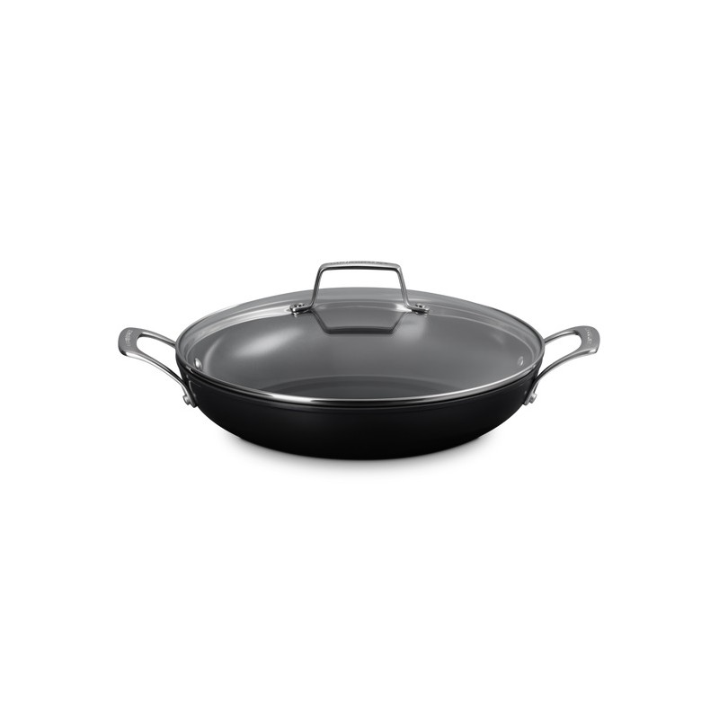 Essentiel Sauteuse Provençale Antiadhésive Céramique 30 cm 3,7L Couvercle - Le Creuset