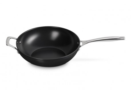 Essentiel Poêle Wok Antiadhésif Céramique 30 cm  - Le Creuset