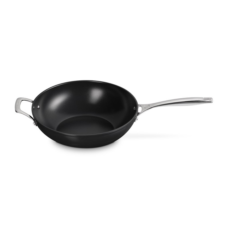 Essentiel Poêle Wok Antiadhésif Céramique 30 cm - Le Creuset