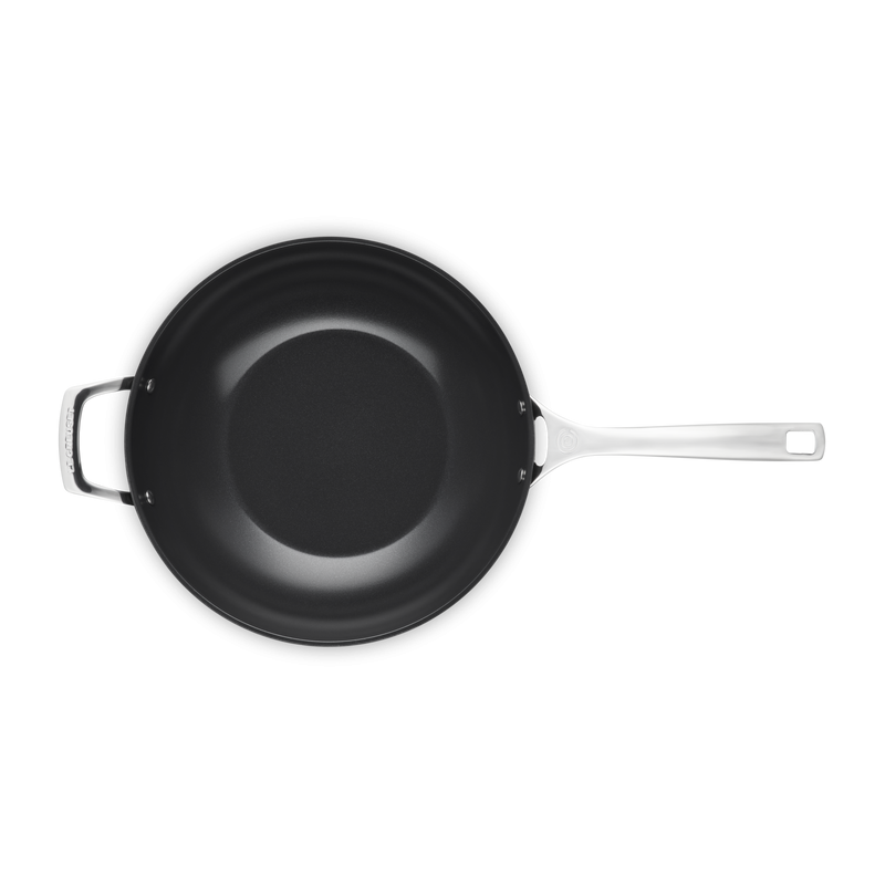 Essentiel Poêle Wok Antiadhésif Céramique 30 cm - Le Creuset