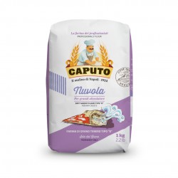 Nuvola Farine de Blé Tendre "0" pour Pizza Napolitaine et Foccacia 1 kg