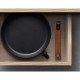 EcoLogic Poêle Fonte Aluminium Antiadhésive Diamond QXR Manche Bois 20 cm - Woll