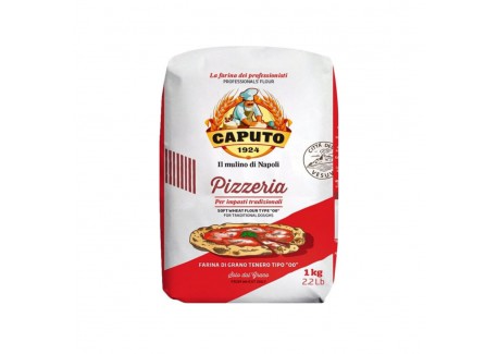 Pizzeria Zacht Tarwemeel "00" voor Pizza 1 kg  - Caputo