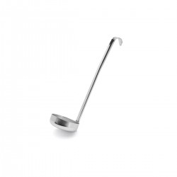 RVS platte bodem pollepel voor pizzasaus 30 cm14,5 cl - De Buyer RVS platte bodem pollepel voor pizzasaus 30 cm14,5 cl - De Buyer